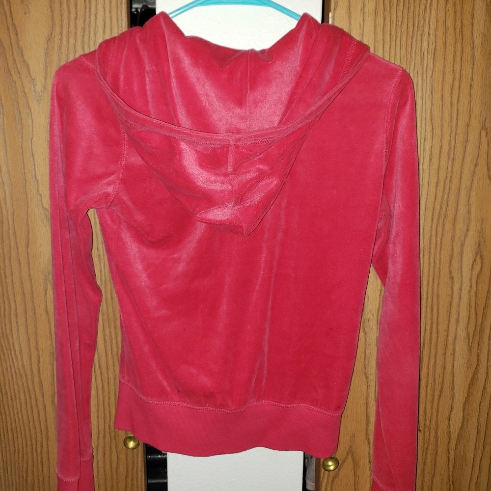Flash sale! Red velvet sweater